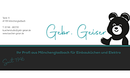 Gebr. Geiser GmbH Logo: Küchen Mönchengladbach